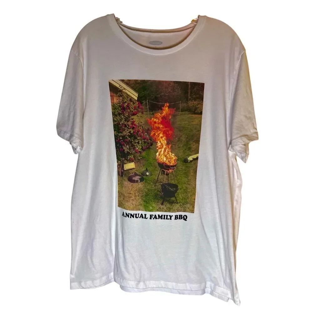 Men's Old Navy Annual Family BBQ Graphic T-Shirt Size XL
